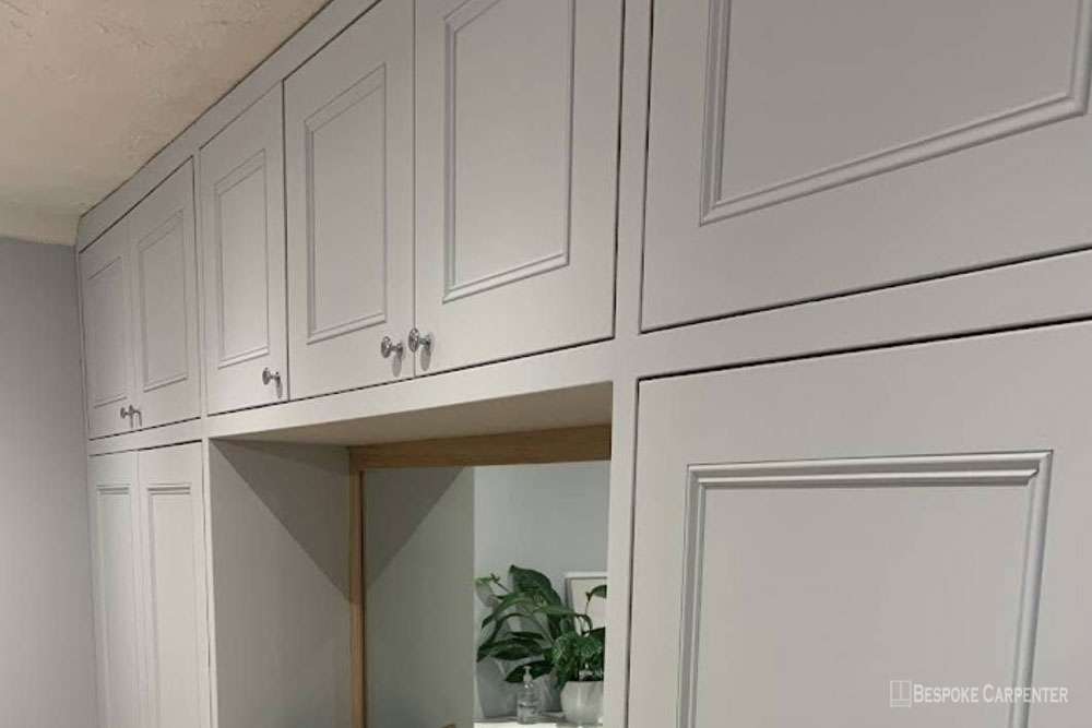 Custom fitted cabinets